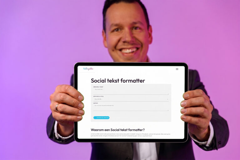 social text formatter